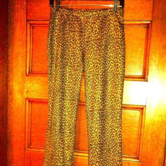 Leopard ~ PANTS ~ Medium - Picture 1 of 2